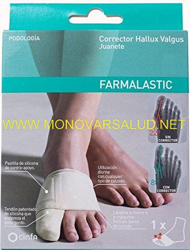 Planta de Pés Corrigido Hallux Valgus 3D M (Tam. M) Cinfa - Banho e corpo - corrigido, hallux valgus, 3D, tam m
