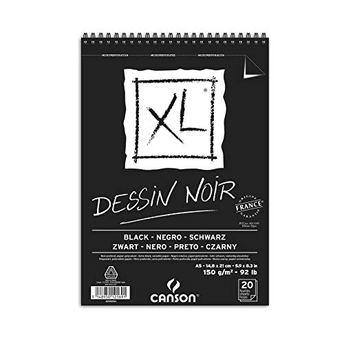 Bloco de Desenho BLOCO DE DESENHO Canson XL (A5) Canson - Papel de arte e artesanato - microperforado, A5, artístico