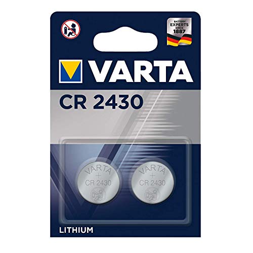 Pilhas Não Recarregáveis VARTA CR2430 (2 unidades) Varta - Baterias de uso geral - litio, 3V, CR2430, 280 mAh
