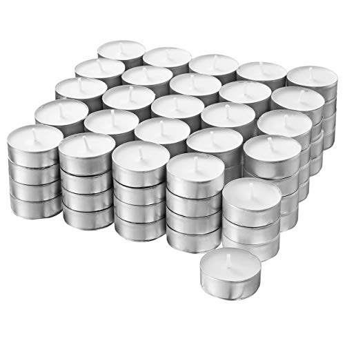 Velas de cera IKEA Glimma (Branco - 1 unidade) Ikea - Acessórios de iluminação - cera natural, aroma aveludado, relaxante