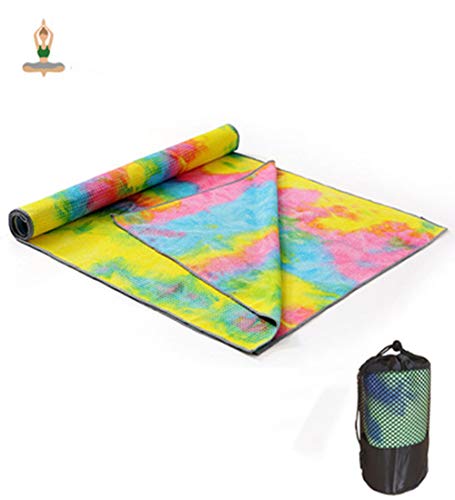 Toalha de Yoga AVRIL TIAN Amarelo (80 x 180 cm) Avril Tian - Roupa de cama e cama - yoga, amarelo, 80x180 cm