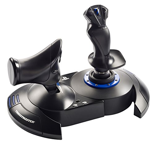 Joystick THRUSTMASTER HOTAS 4 (PC e PS4 - USB) THRUSTMASTER - Controladores de jogo - realista, ergonômico, manche, manete