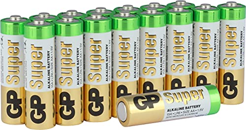 Pilhas Não Recarregáveis GP BATTERIES Super Alkaline AA GP - Baterias de uso geral - alkaline, aa, estável, consistente