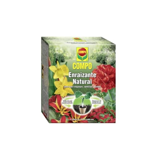 Compo Enraizador Natural 5 Sacos 10 G Compo - Adubos - algas, aminoácidos, microelementos, natural