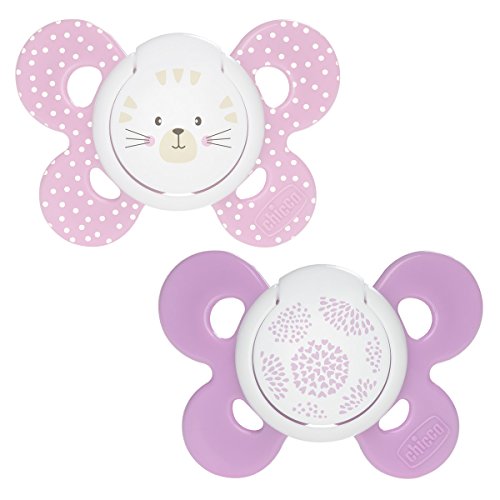 Chicco Physio Comfort Silicone Teat 6-16M 2 Unidades Chicco - Chupetas e mordedores - ergonômico, 6-16 meses, silicone, 2 unidades