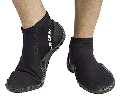 Botas Unisexo CRESSI Low Boot Azul para Natação (EU 46) Cressi - Meias - neopreno, suporta água, resistente, calcanhar reforçado