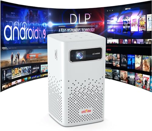 Projetor PNY XLR8 4K DLP portátil (Videoprojector) Unicview - Projetores - dlp, 4k, portátil, bluetooth, wi-fi