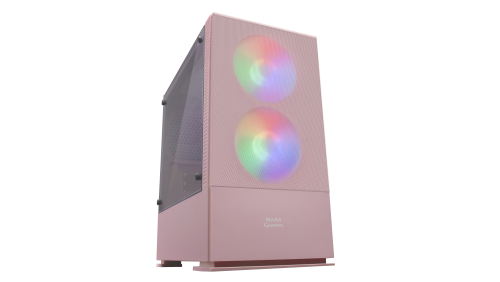 Caixa PC MARS GAMING MCZ (Mini-Torre - ATX - Rosa) Mars Gaming - Componentes de computador - mini-torre, ATX, rosa