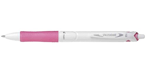 Esferográfica PILOT Ball Pure White Rosa Pilot - Instrumentos de escrita e desenho - traço médio, tinta oleo, ponta borracha, plástico reciclado