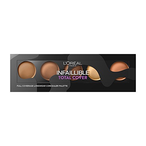 Corretor Facial L'OREAL Infallible Total Cover Concealer 01 Ivory L'OREAL PARIS - Banho e corpo - cobertura total, 01 ivory, correção imperfeições