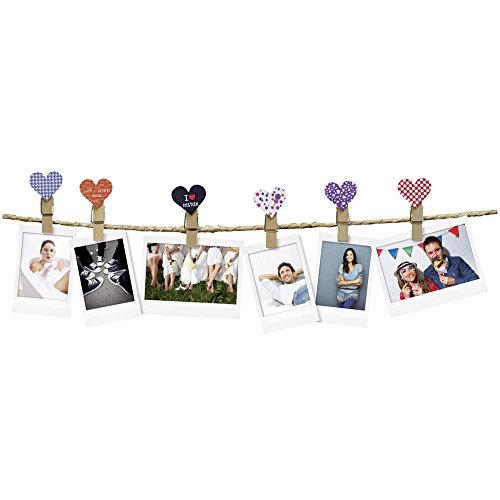 Fujifilm Instax Design Clips Heart 10er Set Fujifilm - Porta-retratos - fujifilm, instax, design clips, heart, 10er set, motivos de coração