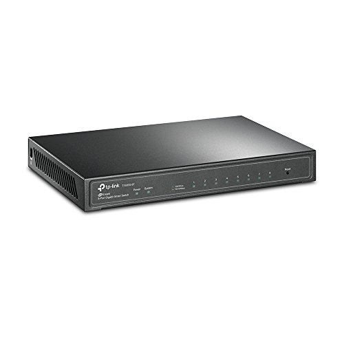 Switch TP-LINK T1500G-8T (8 Portas Gigabit - 1 Uplink) TP-Link - Concentradores e comutadores - gigabit, 8 portas, uplink