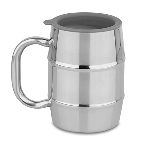 Garrafa Nuvantee 2 em 1 | 0.5l - Preto (Copo de café) Innovee Group - Utensílios de mesa - 0,5L, acero inoxidavel, resistente ao calor, fácil de limpar