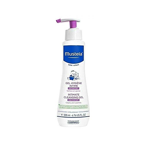 Expanscience Lab. Italia Mustela Gel de Limpeza Íntima 200 ml Mustela - Duches femininos e cremes - gel, limpeza íntima, 200 ml