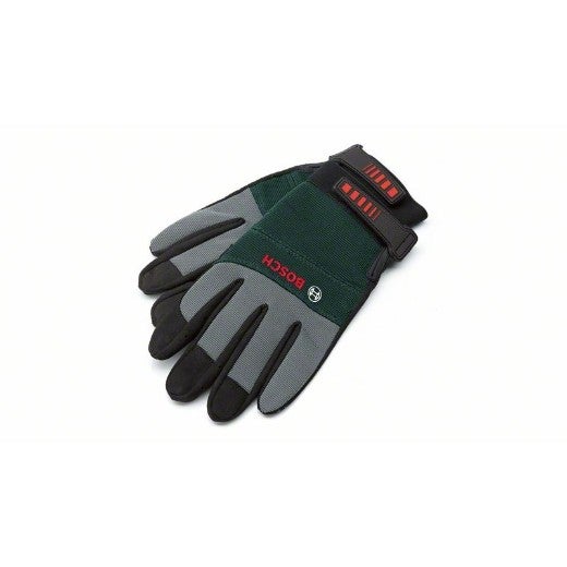 Luva de Trabalho BOSCH F016800292 (Tamanho Único) Bosch - Luvas de segurança - poliéster, nylon, preto, verde
