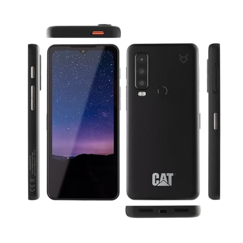 Smartphone BULLITT CAT S75 (6.2'' - 4 GB - 128 GB - Preto) OSAT - Telemóveis - android, quad core, 6.2 polegadas, ips touchscreen