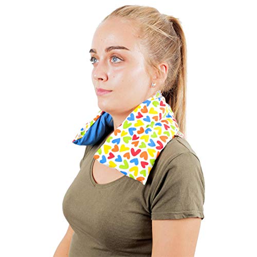 Almofada para Cervical com Sementes Corações Saquitos Térmicos 10 - Almofadas térmicas - almofada, cervical, sementes, corações