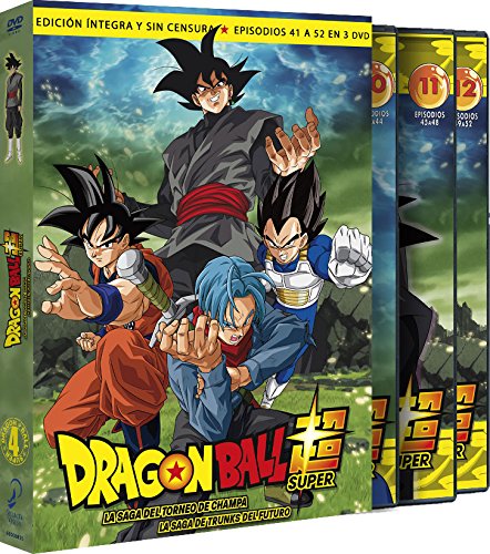 DVD Dragon Ball Super. Box 4 (Edição em Espanhol) SELECTA VISION - Dvds e vídeos - dvd, dragon ball super, box 4, edição em espanhol