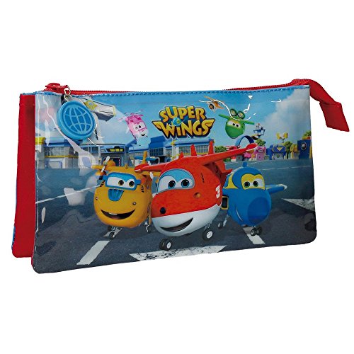 Estojo de Transporte SUPER WINGS Super Wings Super Wings - Organizadores de mesa - três compartimentos, bolsa de transporte, tablet, consola portátil