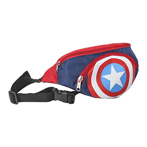 Bolsa de Ombro ARTESANIA CERDA Avengers Artesania Cerda - Bolsas de cintura - estampagem, fecho éclair, correia ajustável, dimensões