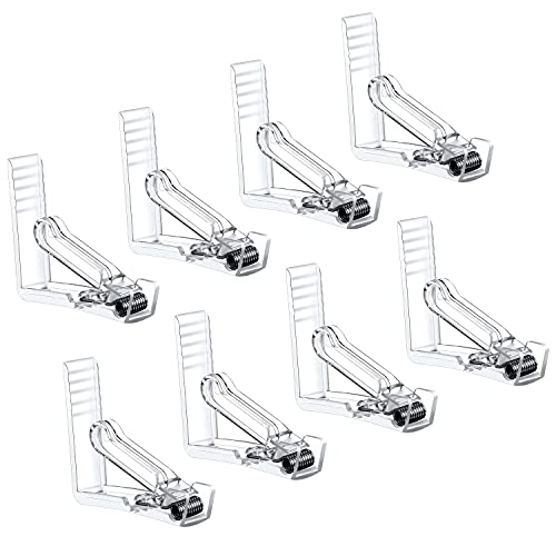 Conjunto 8 Pinças para Toalha CZ STORE (Plástico) CZ Store - Clipes e pesos para toalhas de mesa - conjunto, 8 pinças, toalha, plástico
