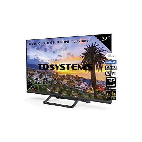 Smart Tv 32'' Led Hd Wifi 3Hdmi Tdt-Hd Wi-Fi TD Systems - Televisores - smart tv, 32 polegadas, led hd, wifi, 3 hdmi