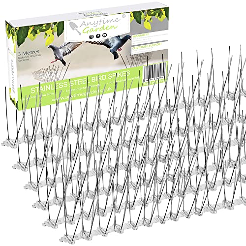 Penas de Aço Inoxidável Antipalomas 3M 2 - Repelentes - aço inoxidável, antipalomas, 3m, resistente ao tempo