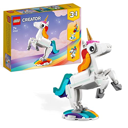 LEGO Creator: Unicornio Mágico (Idade Mínima Recomendada: 7 anos - 311 peças) LEGO - Brinquedos - unicórnio, mágico, lego, creator