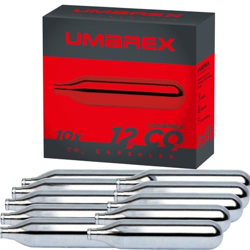 Caixa de 10 Bombas CO2 12 Gr. Umarex para Pistola e Carabina Umarex. - Munição - 10 bombas, co2, 12 gr, pistola, carabina