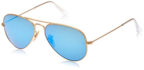 Óculos de sol RAYBAN Aviator Large Metal Azul Ray-Ban - Óculos de sol - alumínio, iridium, preto, uv protection