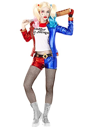 Fato de Mulher DISFRAZZES Harley Quinn (Tam: M) Funiglobal - Brincadeira de faz de conta - fato, mulher, harley quinn, tam m