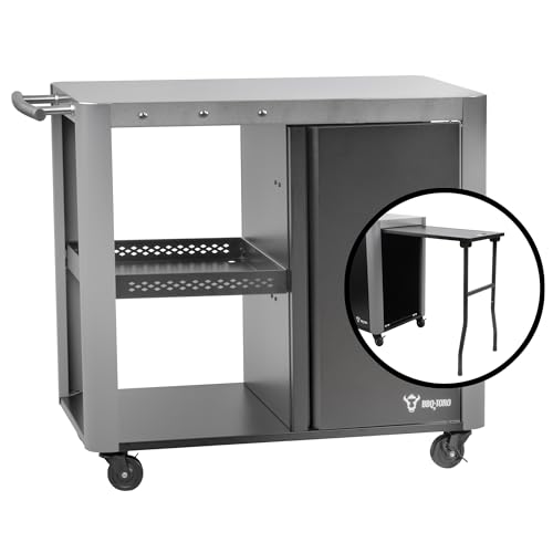 Mesa de Churrasco BBQ-Toro 95x50x80cm com Gaveta BBQ-Toro - Manuseio de materiais - churrasco, gaveta, 95x50x80cm