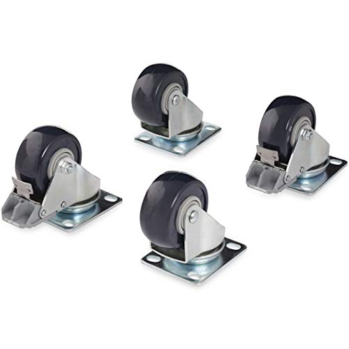 Suporte Rack STARTECH.COM CABSCREWM5V Preto STARTECH.COM - Rodízios - suporte rack, cabscrewm5v, preto, 200 kg, 7,9 kg
