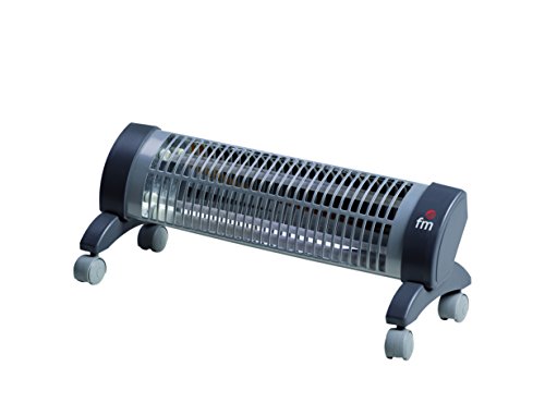 Aquecedor Infravermelhos LAICA FM2302-R (1200 W) FM - Aquecedores portáteis - infravermelhos, 1200 W, preto/graúo