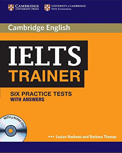 Livro Ielts Trainer Six Practice Tests With Answers And Audio Cd de L. Hashemi (Inglês) Cambridge University Press - Livros - prática, respostas, áudio