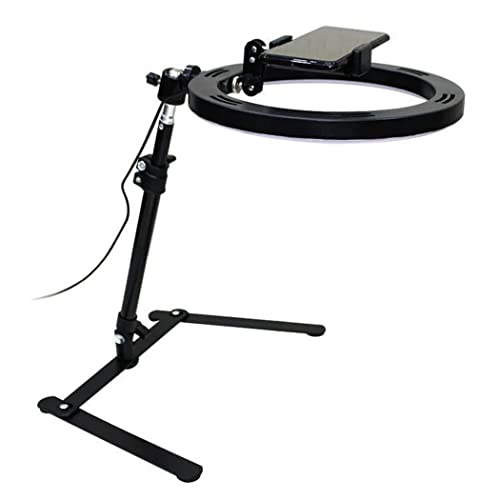 Anel Led Rígido com Suporte e Tripé para Smartphone XUMI - Lâmpadas - 180 graus, suporte online, fácil de usar, dobrável