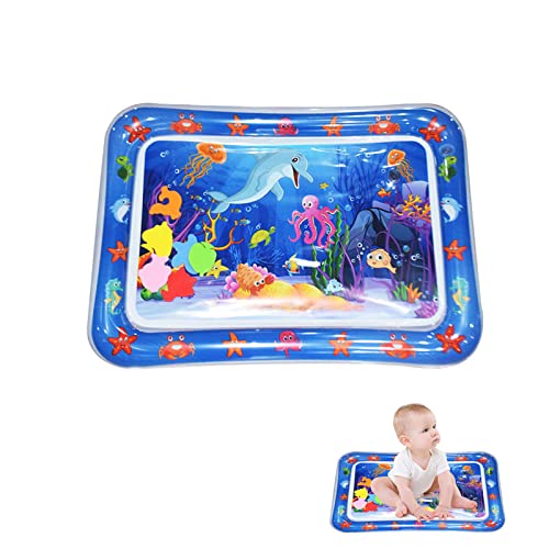 Colchão Insuflável Bebé LIONELO Sensory (Azul - Espuma) Zehan Zitong - Brinquedos - insuflável, bebé, leão, pvc não tóxico