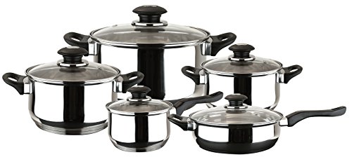 Panela Magefesa Family | Aço inoxidável Magefesa - Conjuntos de panelas - aço inoxidável, 10 peças, vários tamanhos