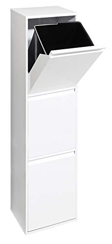 Caixote do Lixo ARREGUI Basic CR301-B Branco ARREGUI - Lixeiras e cestos de lixo - caixote, lixo, basic, branco