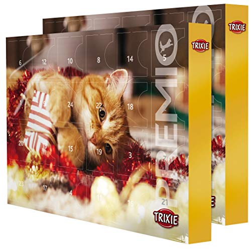 Calendário Do Advento para Gato TRIXIE (Idade Mínima Recomendada: 1 ano) TRIXIE - Calendários, organizadores e planejadores - 24 prêmios, delícias premium, alto teor de proteínas