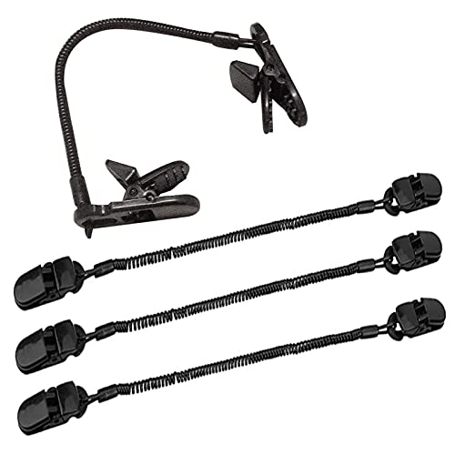 Cortina de Proteção para Chapéu de Barco 4 Unidades Cosmpeak - Alarmes de mordida - pc+pv, preto, 4 unidades, 200g