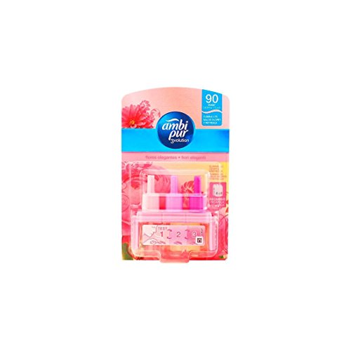 Recarga de Ambientador AMBI PURE 3volution Flores Rosa (21 ml) AMBI PUR - Aromatizadores de ambiente - rosa, 21 ml, 90 dias