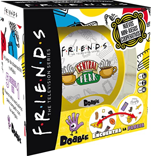 Jogo de tabuleiro ASMODEE Dobble Friends (6 anos) Zygomatic - Jogos - dobble, 6 anos, amigos