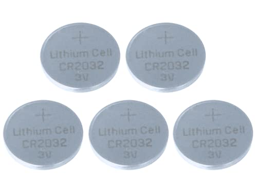 Pilha Recarregável CR2032 3V 5 Unidades ZOREI - Baterias - 3V, 30mah, cr2032, preto
