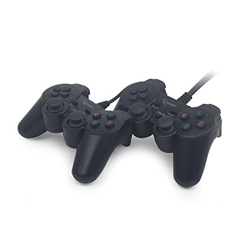 Comando para PC com Fios GEMBIRD JPD-UDV2-01 Gembird - Controladores de jogo - gamepad, pc, analógico, digital, vibração