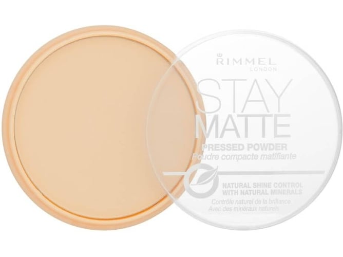 Pó Facial Rimmel London Stay Matte Pressed Powder 14 g Transparente RIMMEL - Maquiagem facial - transparente, pó facial, stay matte