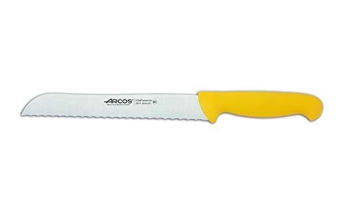 Faca de Cozinha ARCOS PROF 291400 Nitrum Arcos - Facas de cozinha - aço inoxidável, amarelo