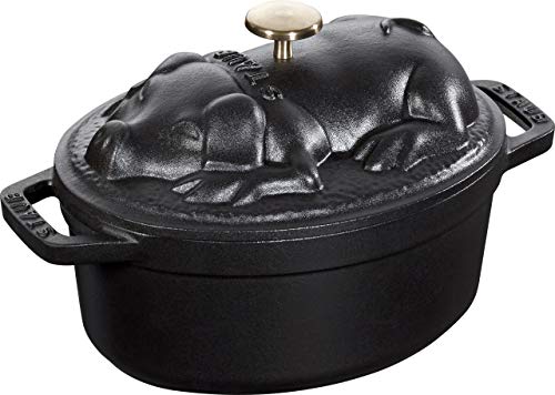 Tigela de Cozinha STAUB 40500-171 (Preto - Aço Inoxidável) STAUB - Fornos holandeses - preto, aço inoxidável
