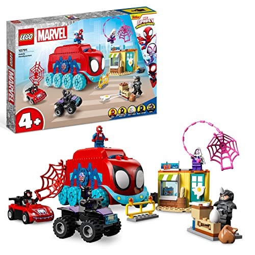 LEGO Marvel: Base móvil del equipo Spidey - 10791 (Idade mínima: 4) LEGO - Brinquedos - lego, marvel, spidey, 4 anos