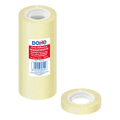 Fita Adesiva FELLOWES 12mm X 33M (Multicor) DOHE - Fita adesiva - 12mm, 33m, multicor, polipropileno